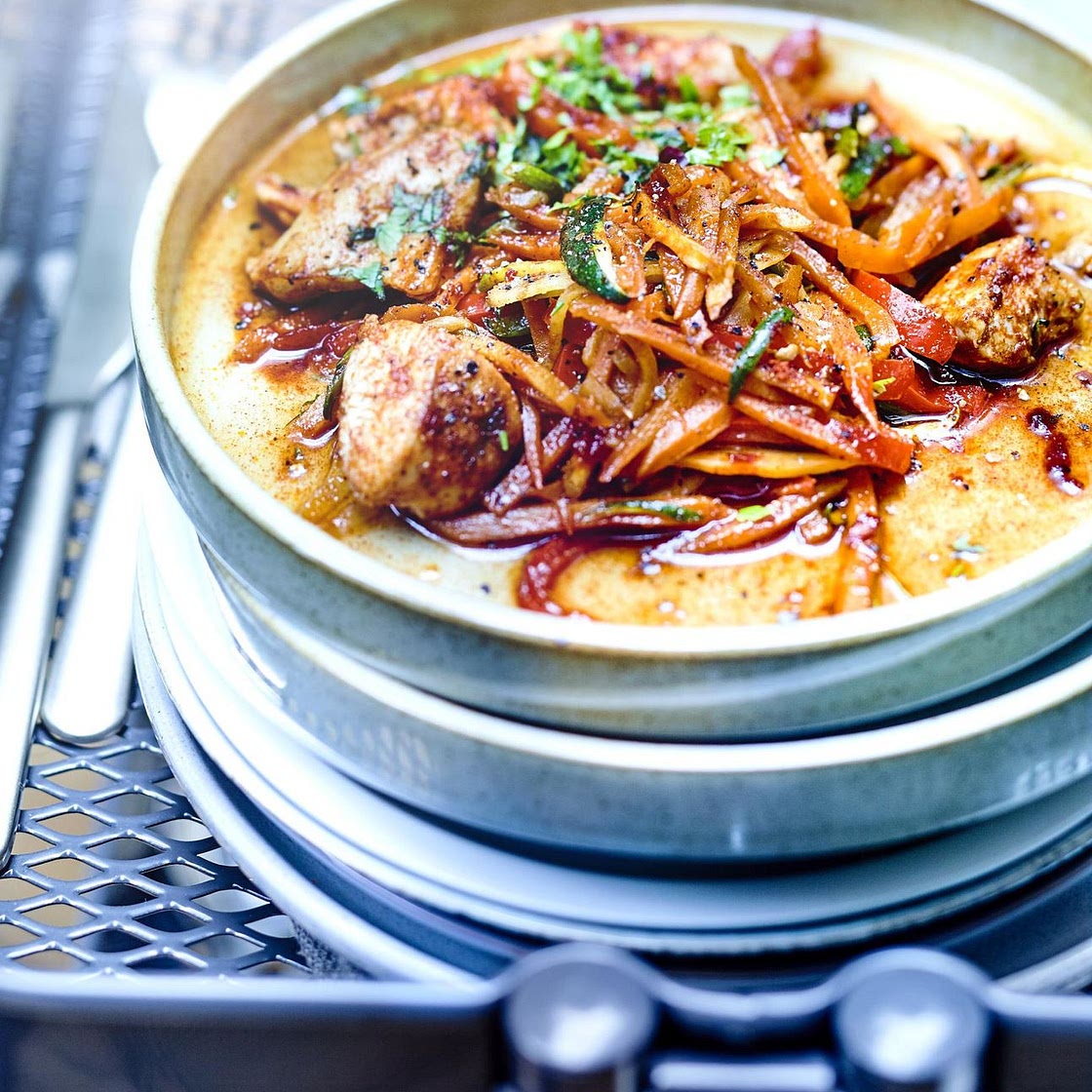 Filet mignon multi-légumes