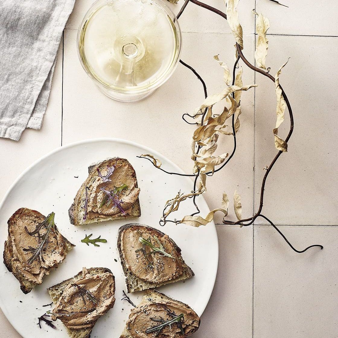 Terrine de foies de volaille au champagne