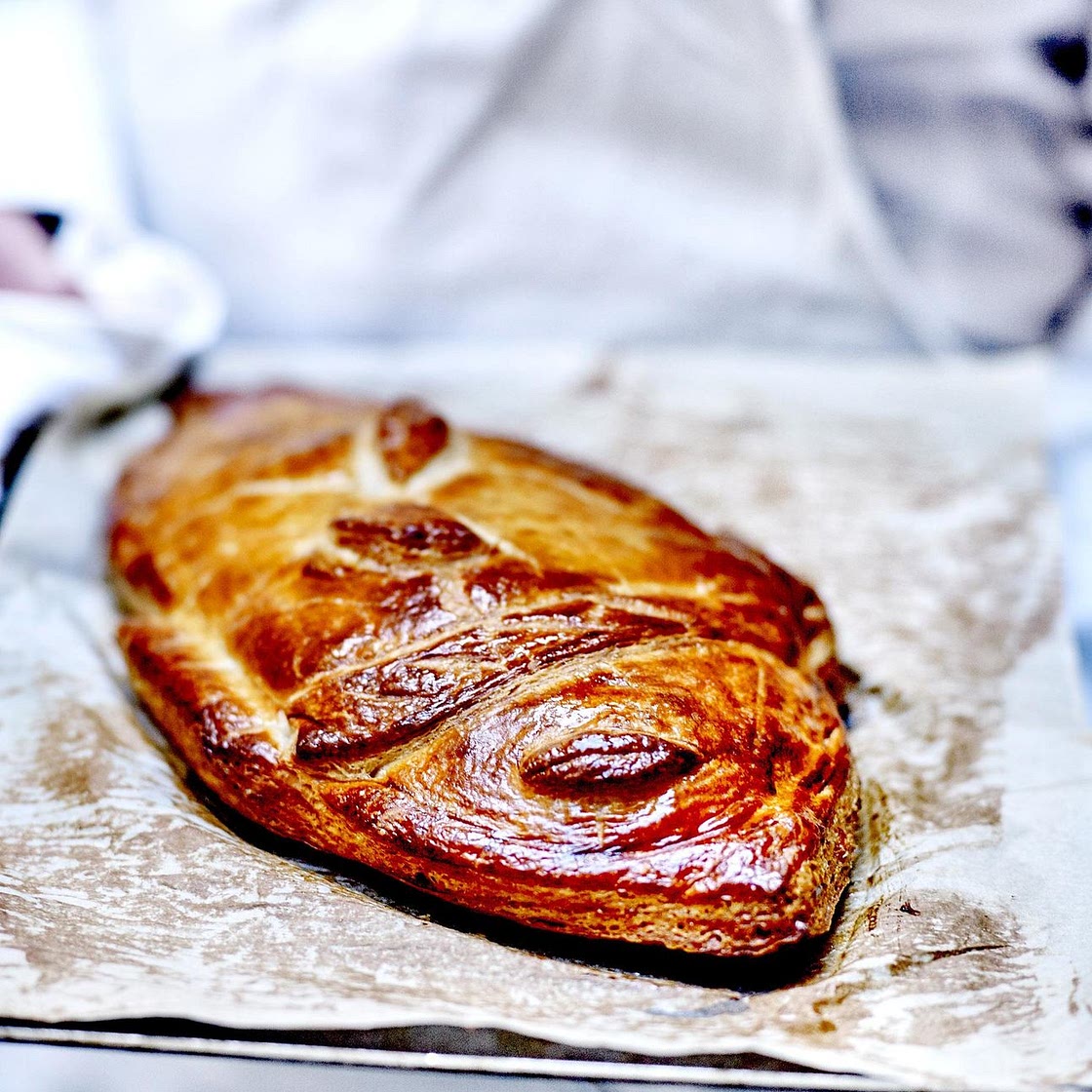 Bar soufflé et feuilleté