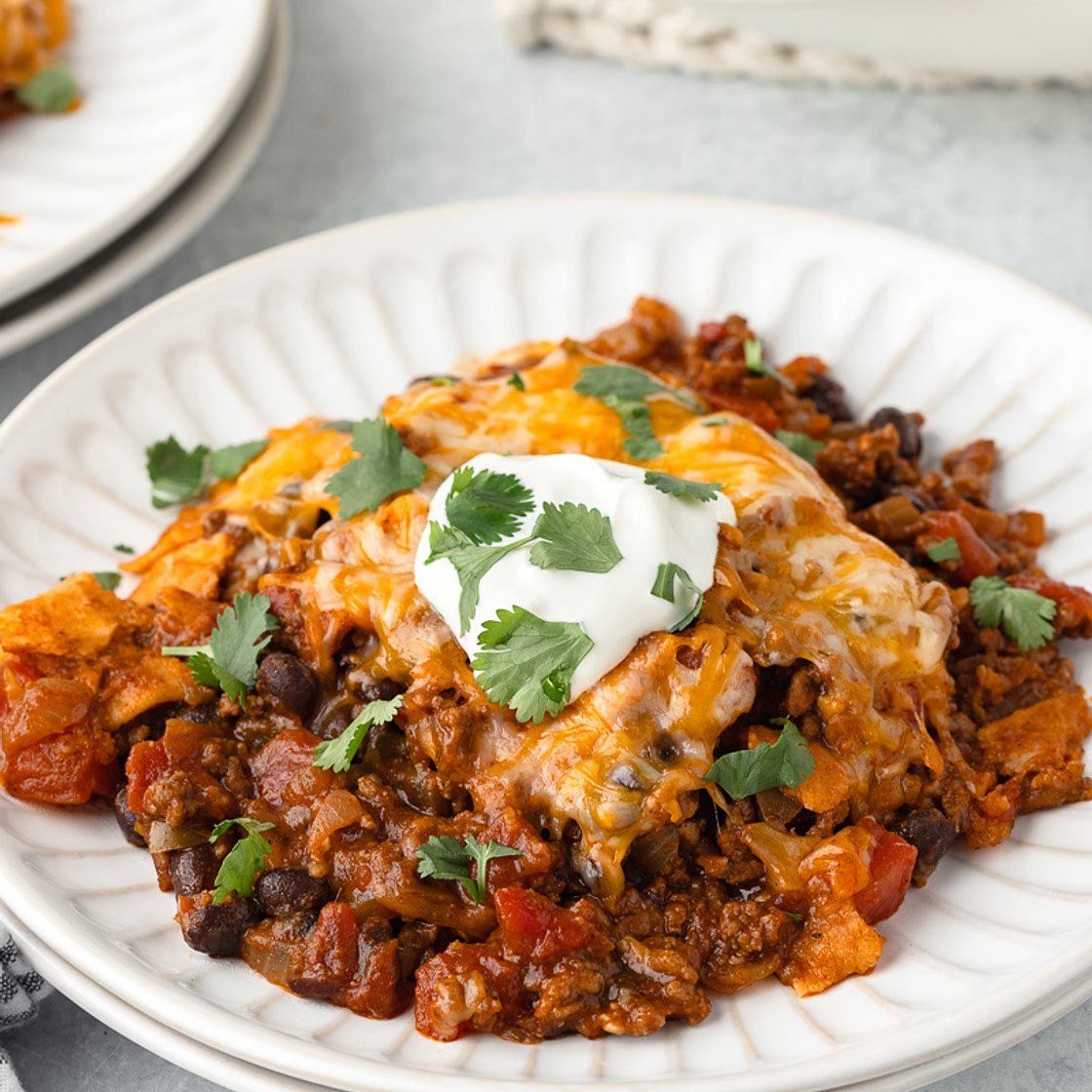 Beef Enchiladas Skillet