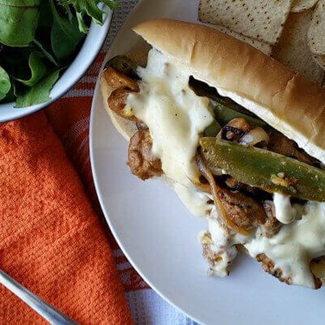 Vegan Philly Cheesesteak