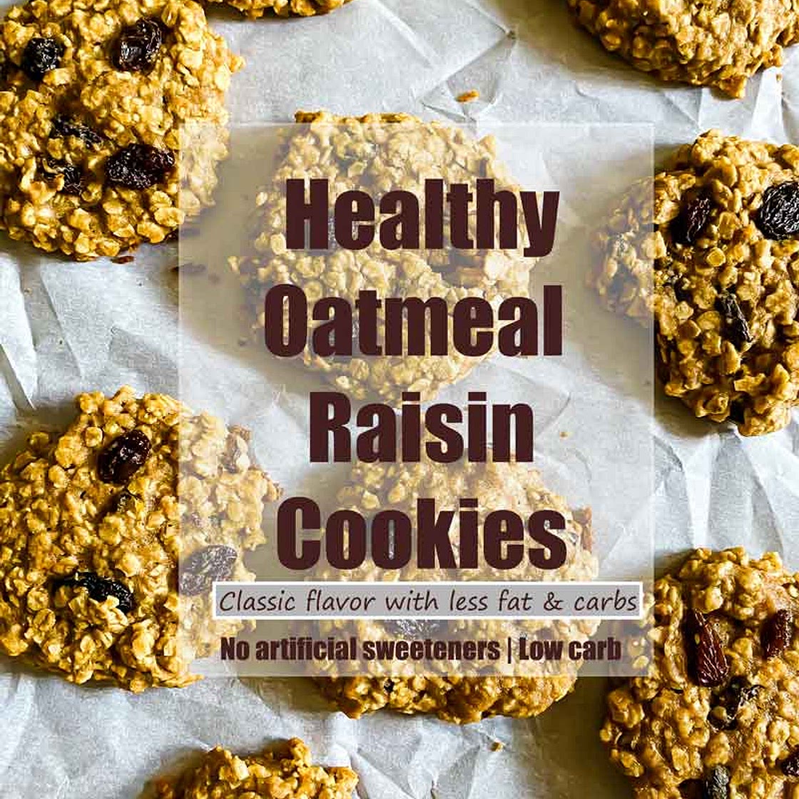 Healthy Oatmeal Raisin Cookie Recipe