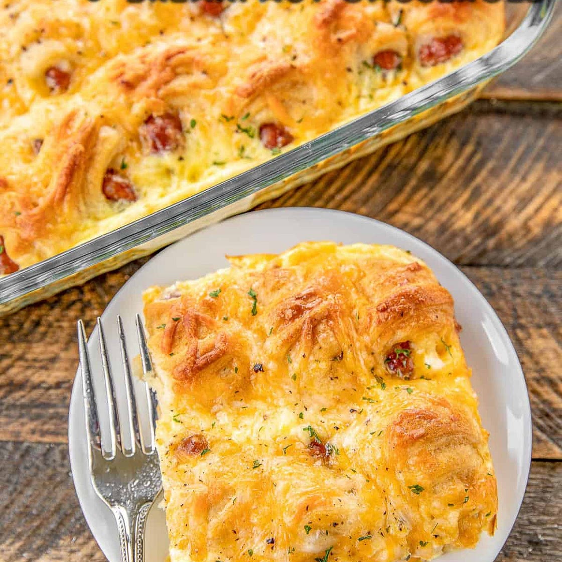 Pigs in a Blanket Breakfast Casserole