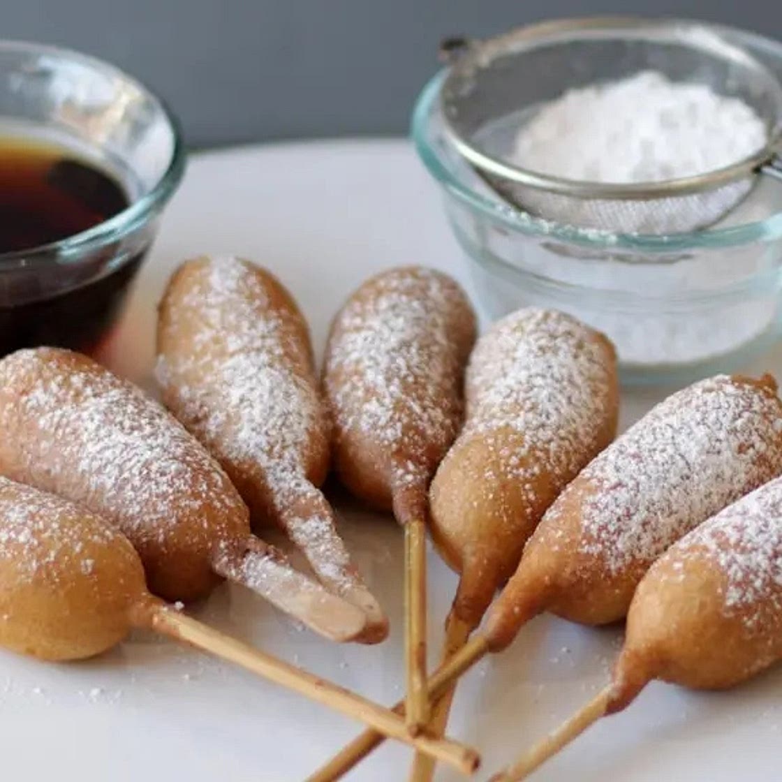 Breakfast Corn Dogs