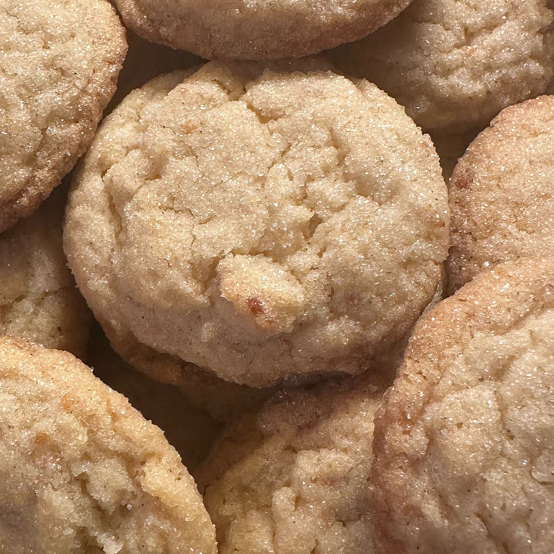 Vegan Lemon Sugar Cookies