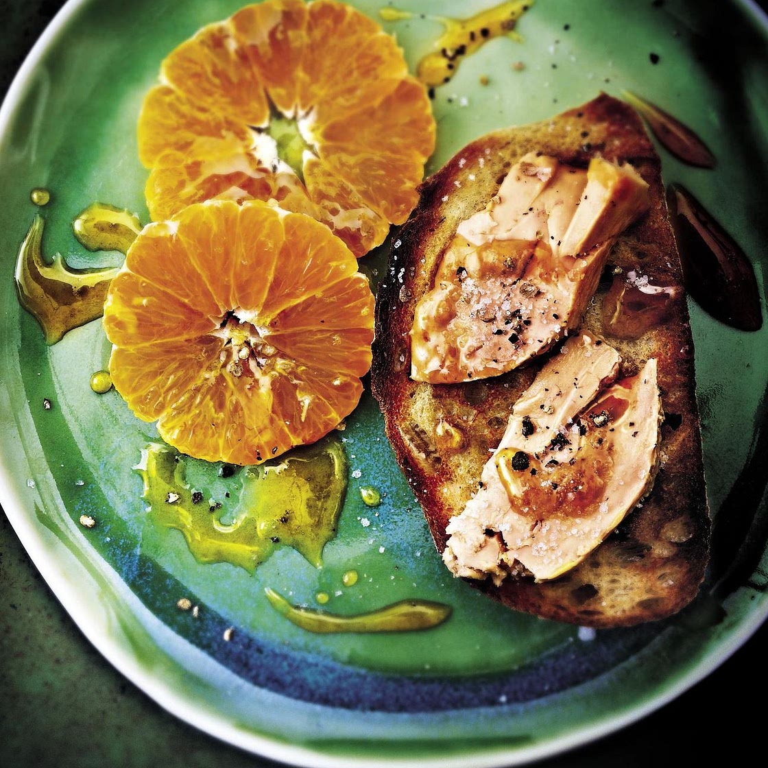 Foie gras aux clémentines