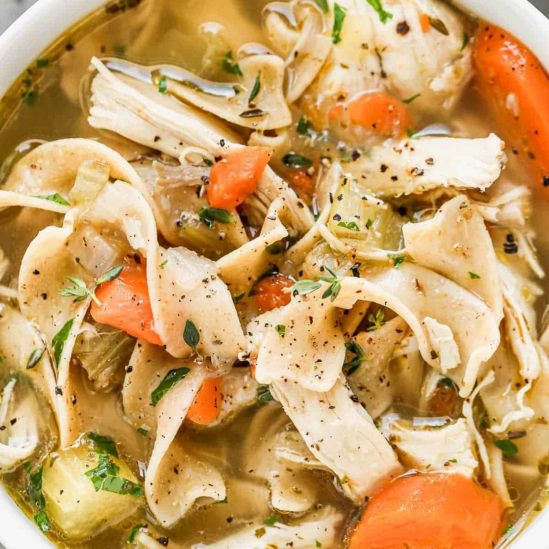 Instant Pot Chicken Noodle Soup