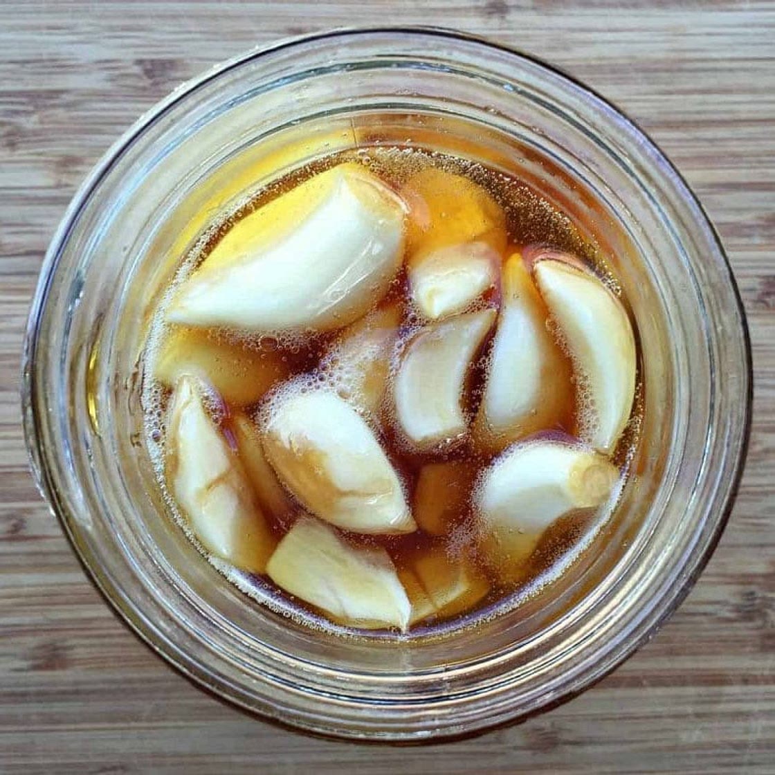 Fermented Honey Garlic
