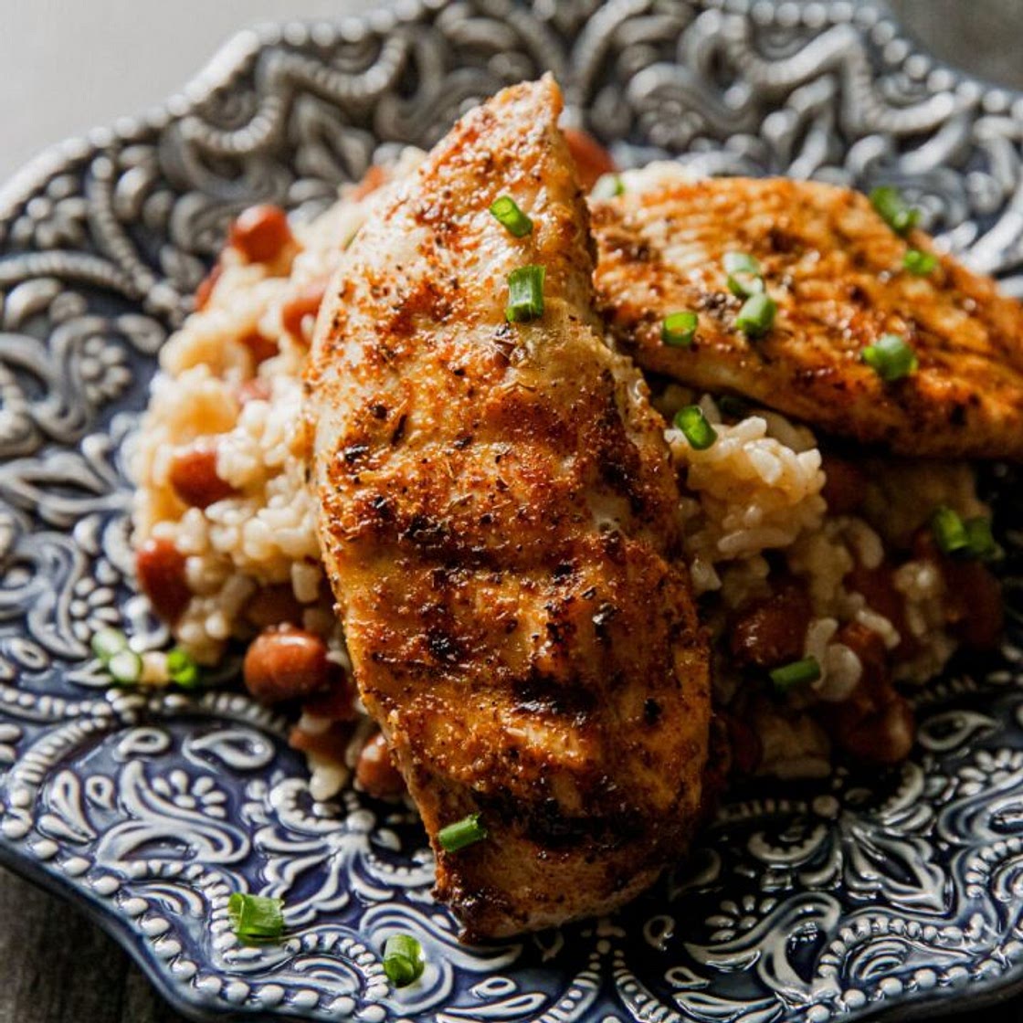 Grilled Blackened Chicken Breast