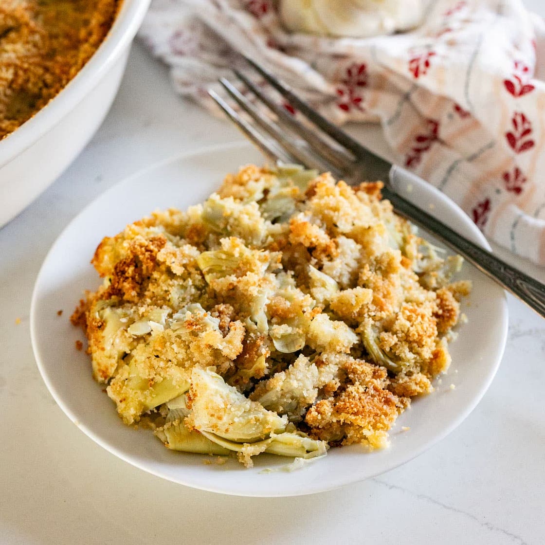 Grandma's Baked Artichoke Hearts