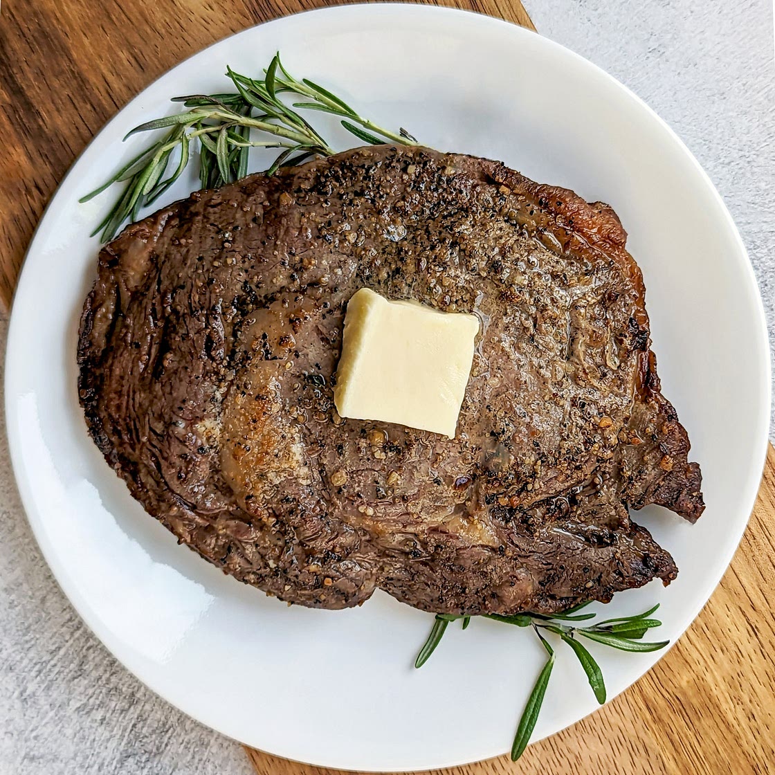 Air Fryer Ribeye Steak
