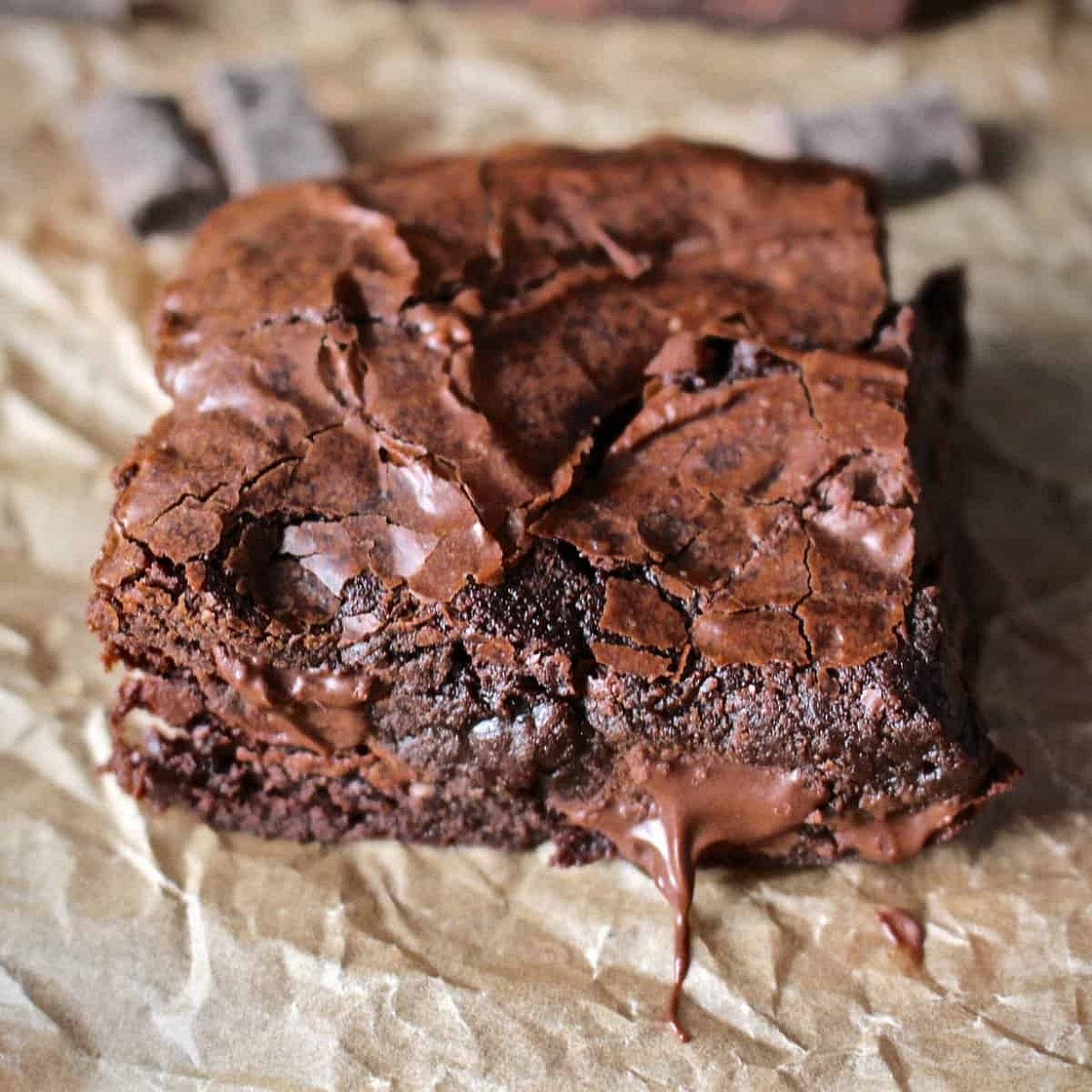"Gooey Gooey Goo Goo" Chocolate Fudge Brownie