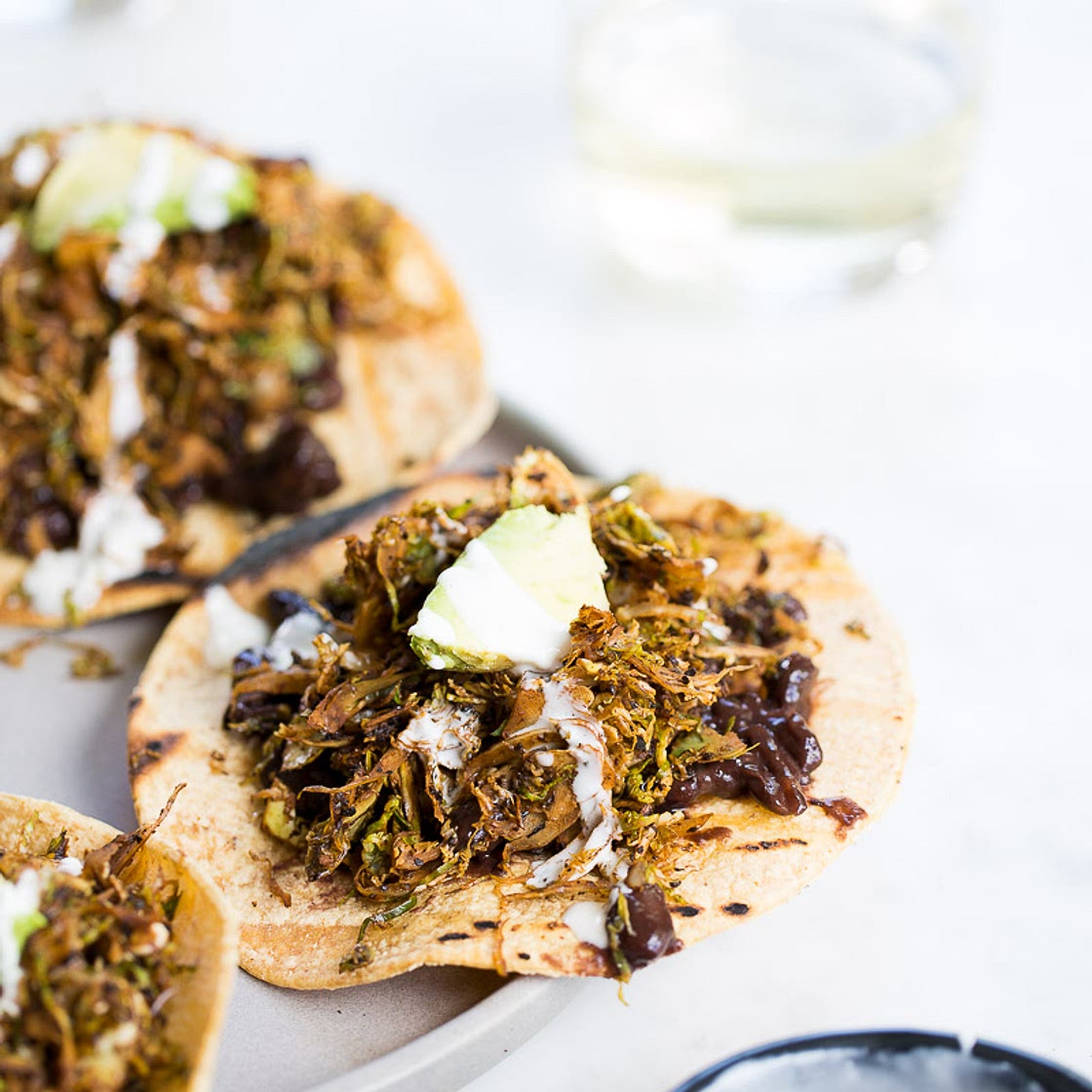 Superpowerful vegan chorizo tostadas