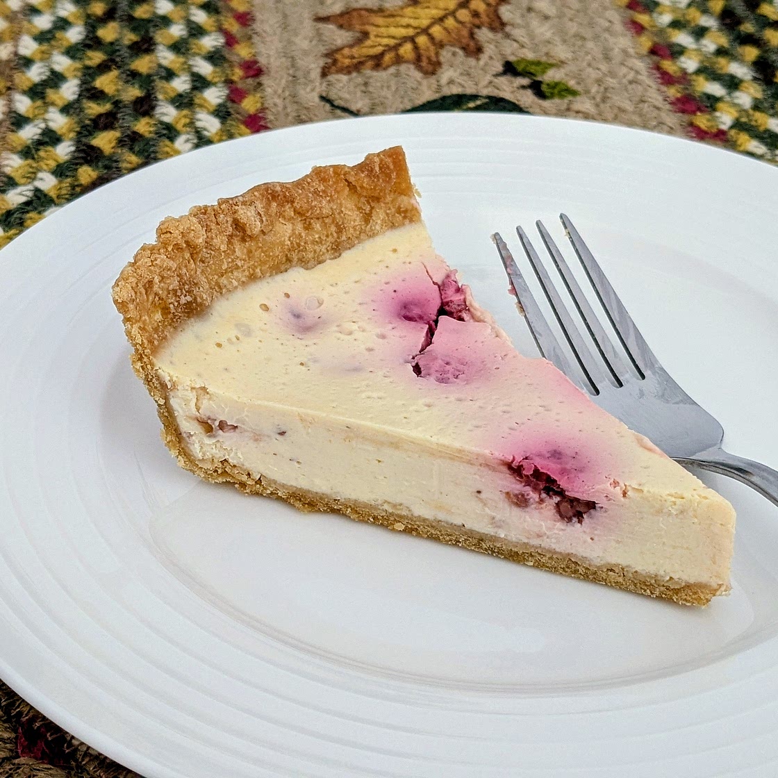 Mom's Raspberry Cheesecake