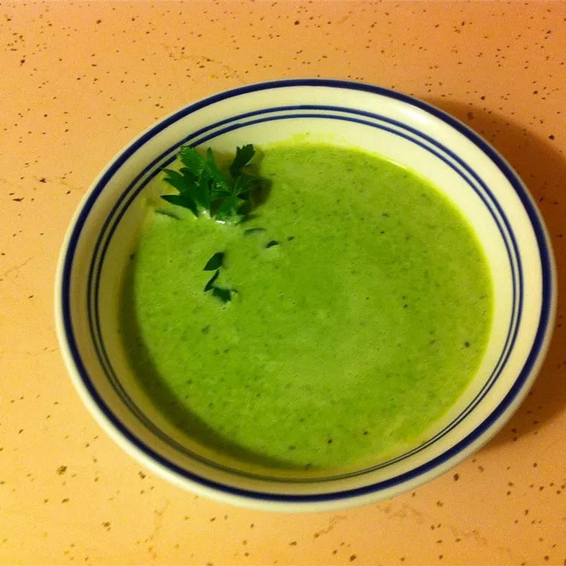 Green Velvet Split Pea Soup
