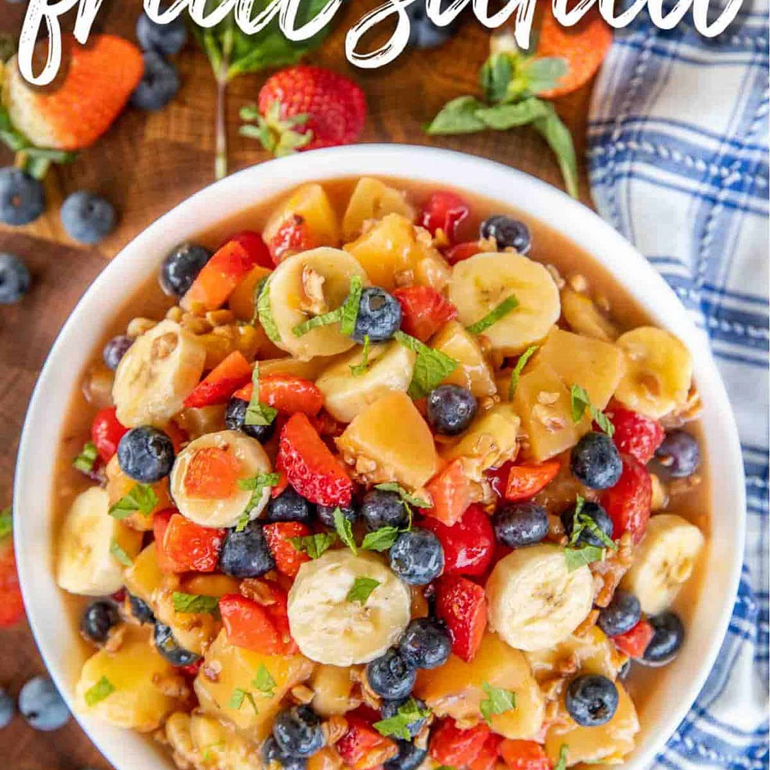 Vanilla Pudding Fruit Salad