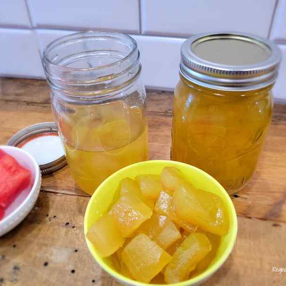 Easy Watermelon Rind Pickles