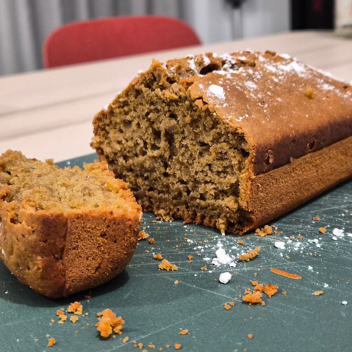 Cake vanille amandes allégé
