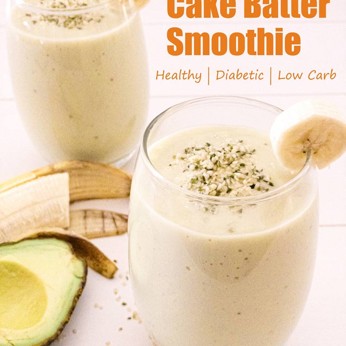 Vanilla Cake Batter Smoothie Recipe