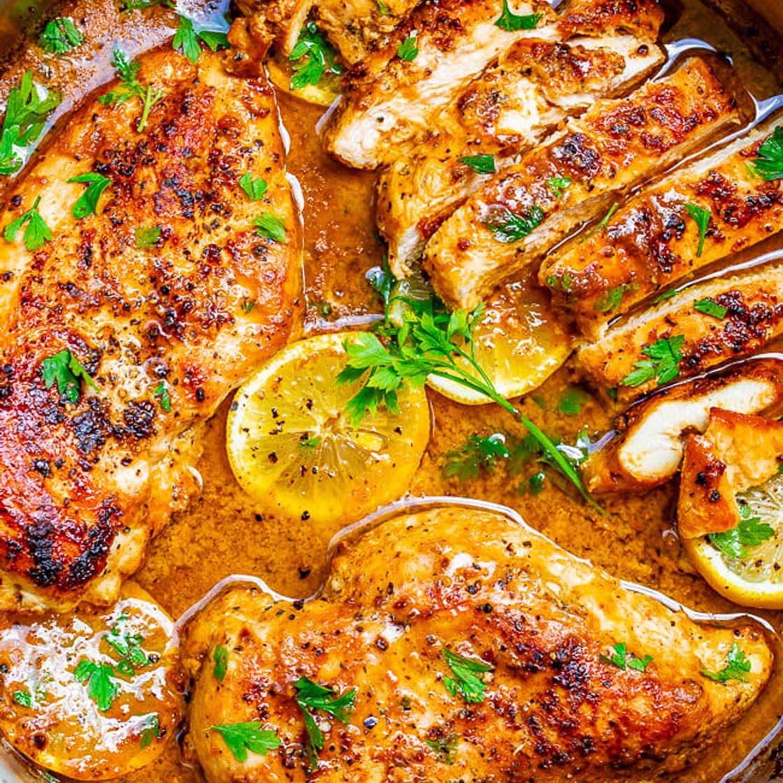 Lemon Dijon Chicken Skillet