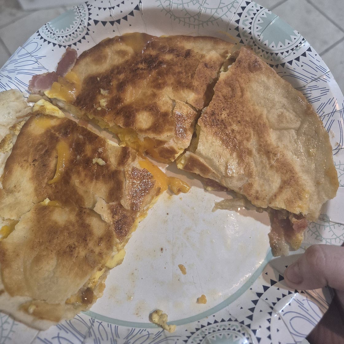 Easy Breakfast Quesadillas