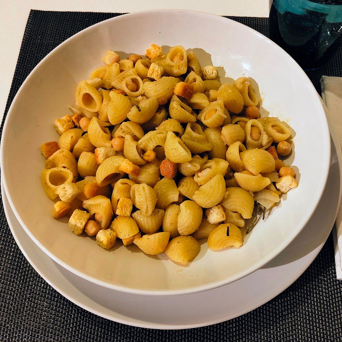 Pasta e ceci (vegan)