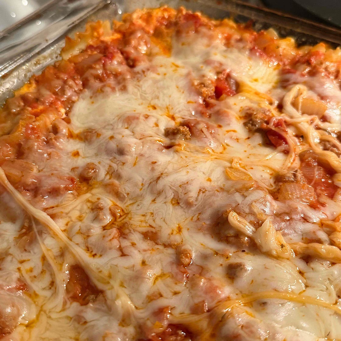 Turkey and pepperoni lasagna