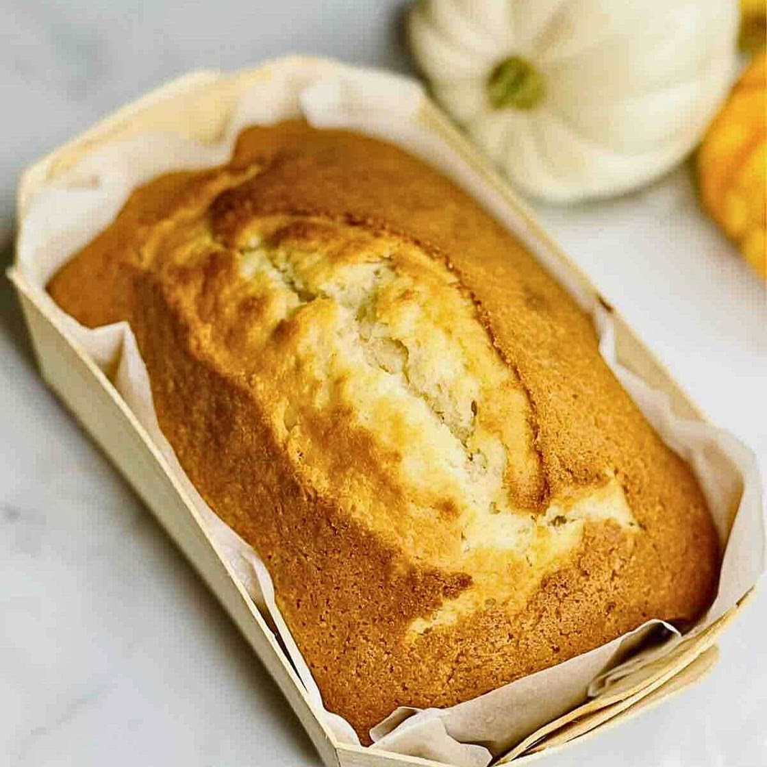 One egg lemon pound cake
