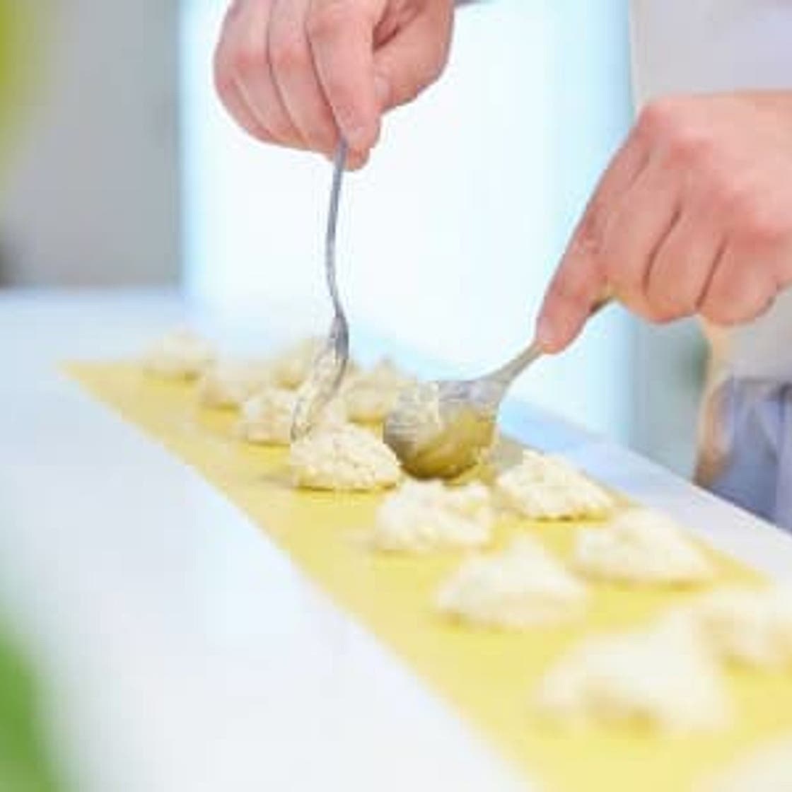 Ricotta, Sugar and Lemon Zest Ravioli Filling