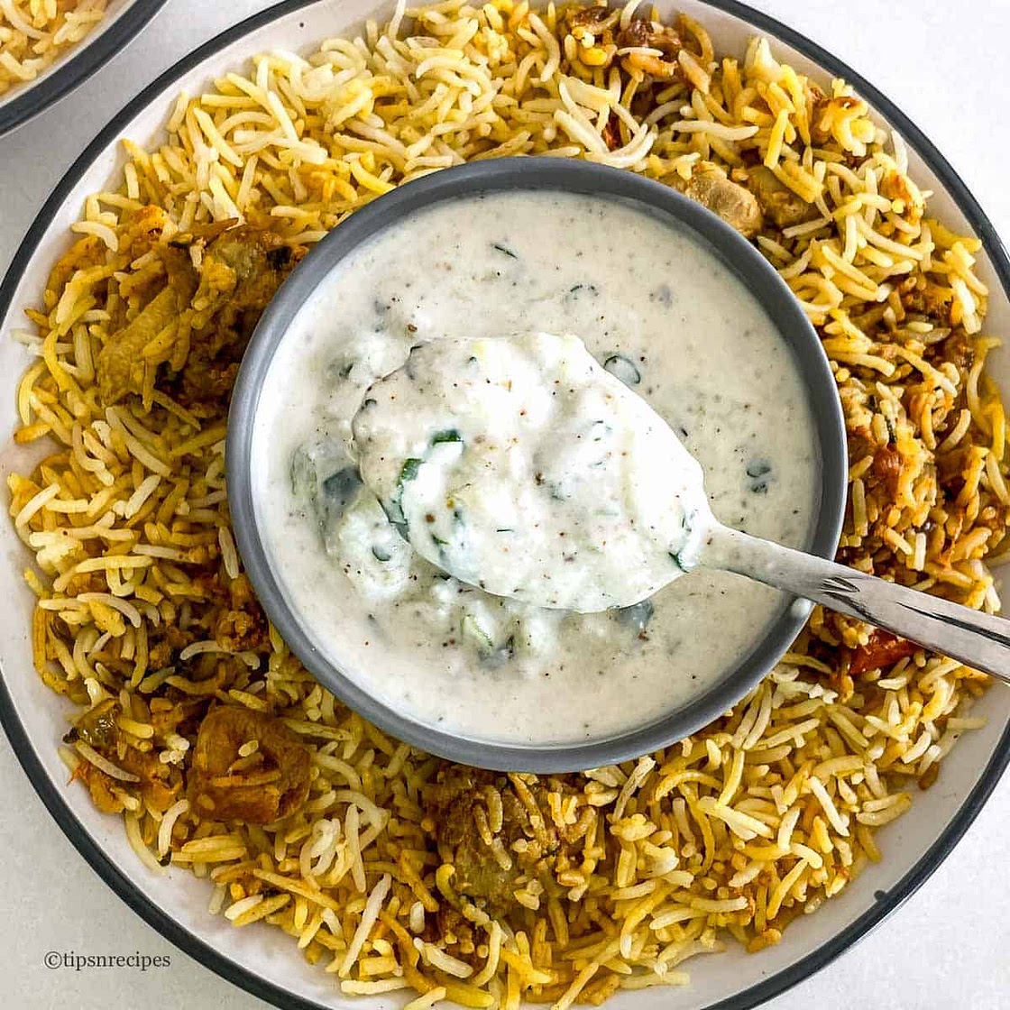 Best Raita for Biryani (Easy Cucumber Biryani Raita Recipe)