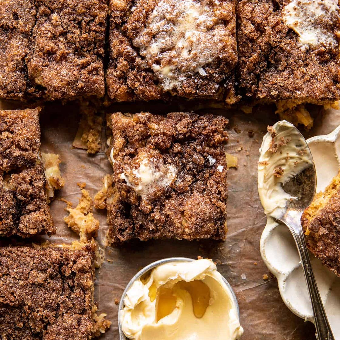 Easy Cinnamon Sugar Apple Cake