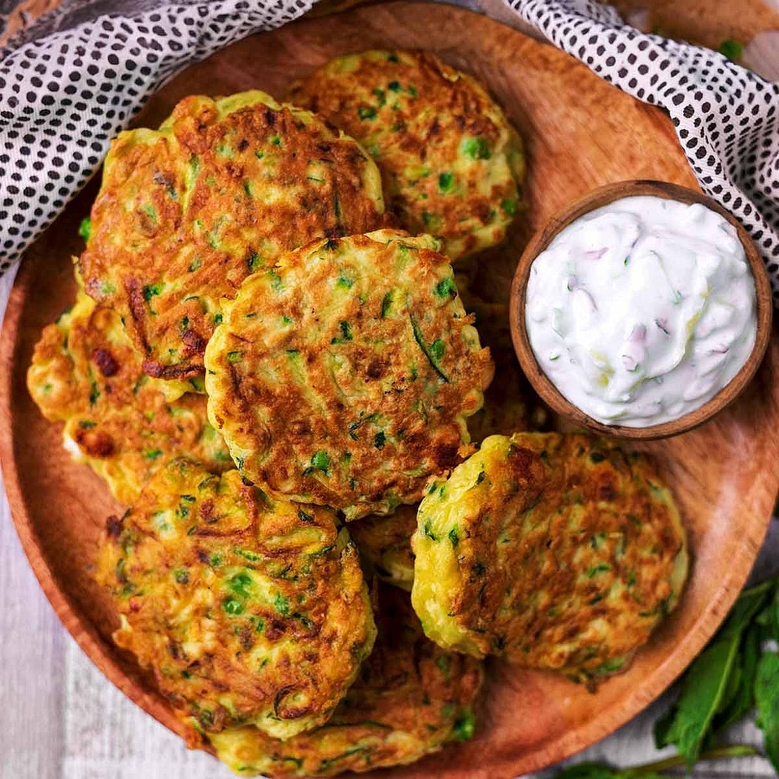 Courgette Fritters