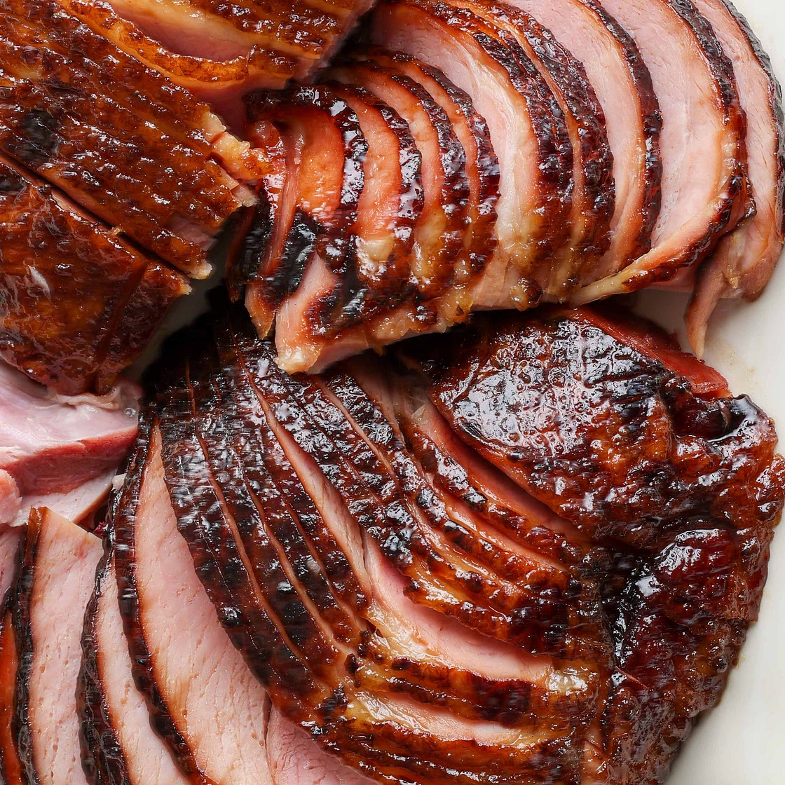 Balsamic and Dijon Glazed Ham