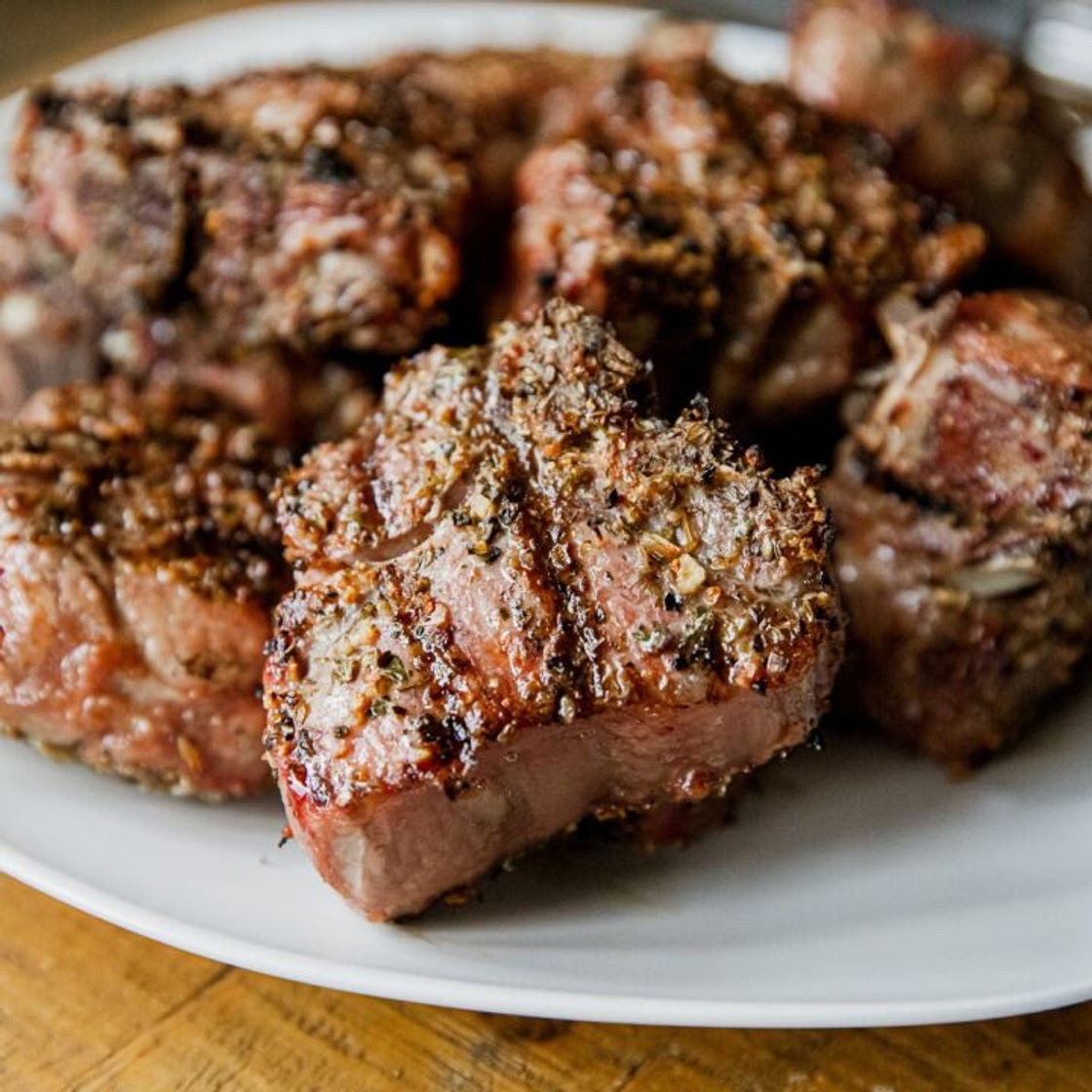 Grilled Lamb Loin Chops