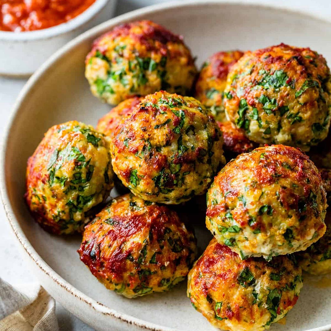 Italian-Style Chicken Meatballs