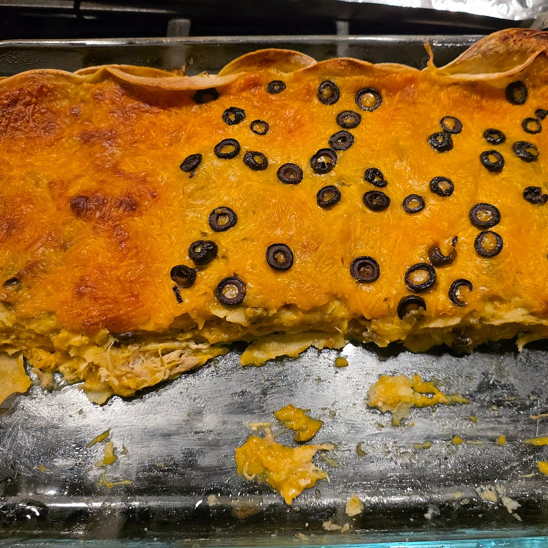 Chicken enchiladas