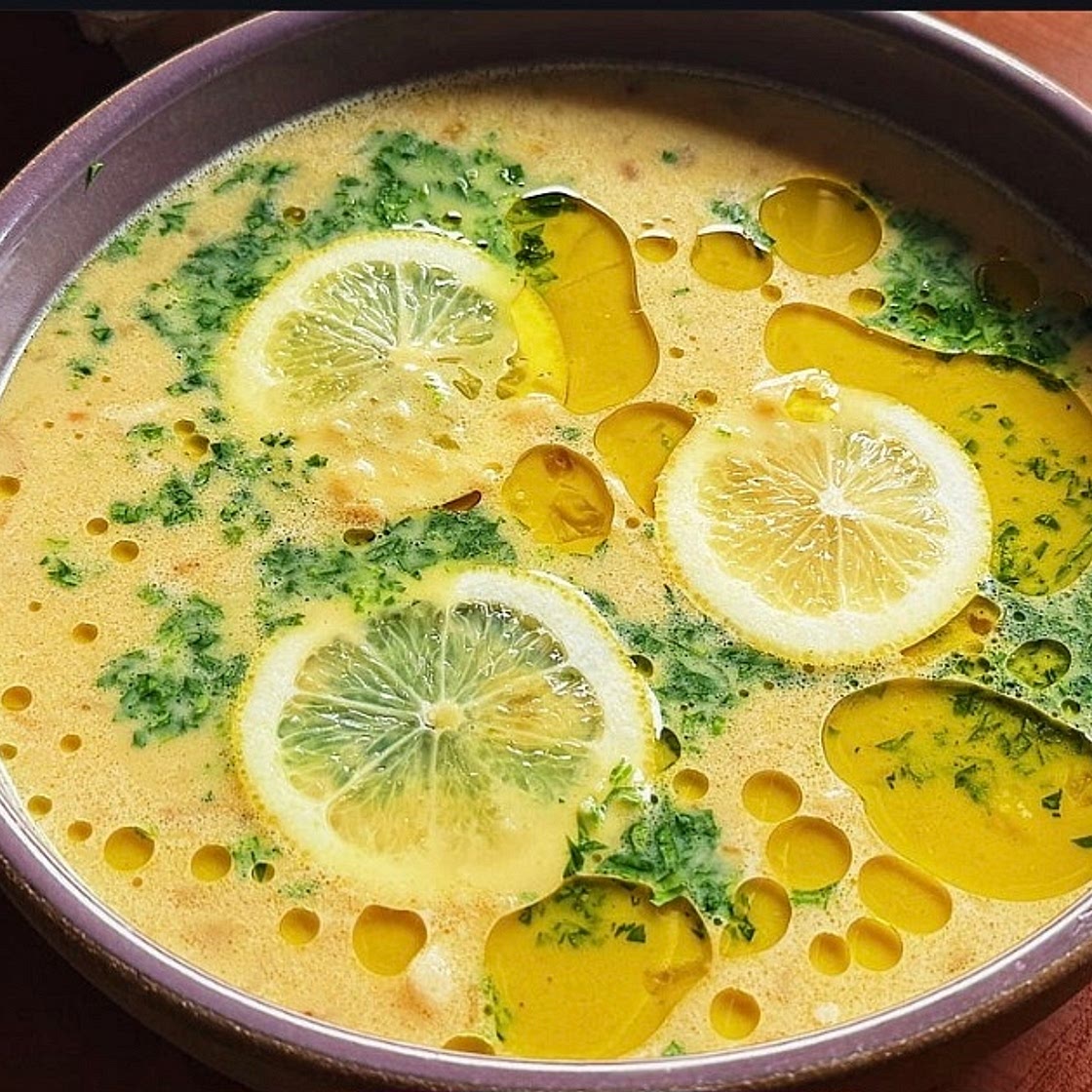 White beans avgolemono