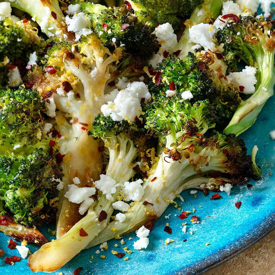 Roasted Broccoli with Lemon