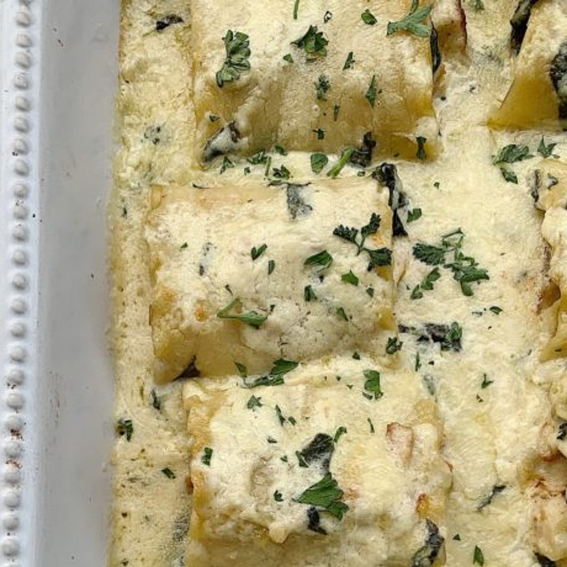 Creamy Lemon & Herb Salmon