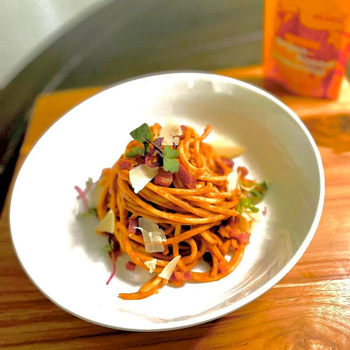 Chicken Liver Arrabiata with Pancetta