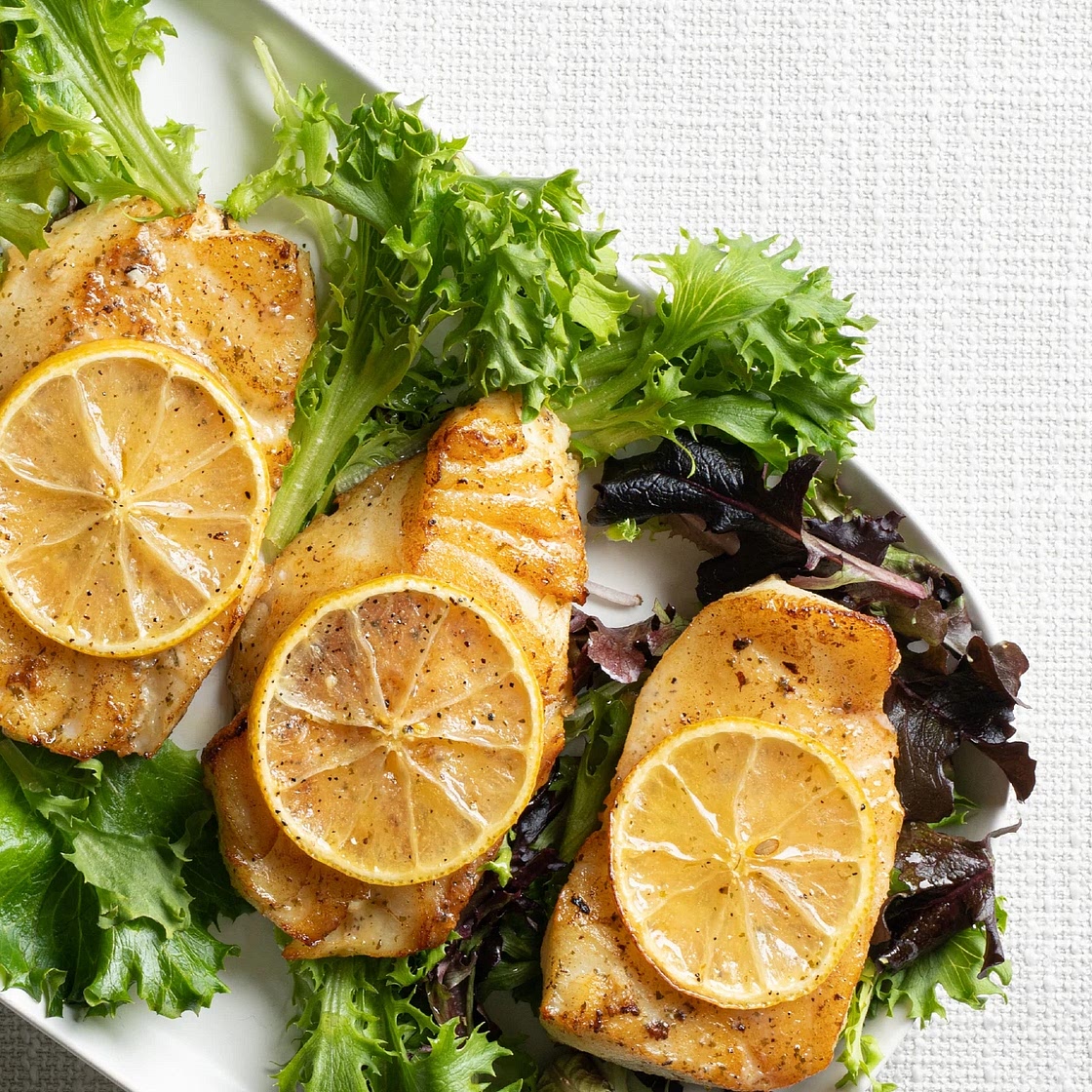 D'licious Lemon Herb Sea Bass