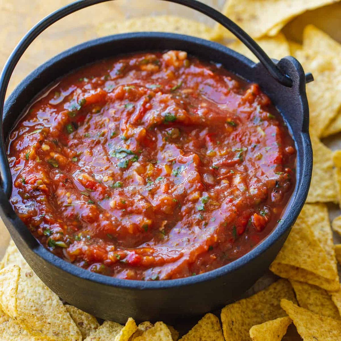 Roasted Tomato Salsa Recipe