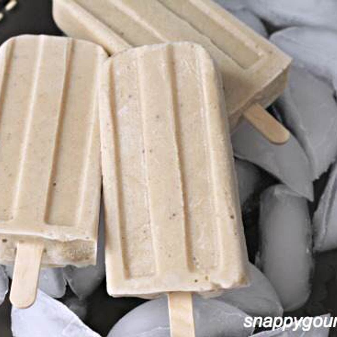 Bananas Foster Popsicles