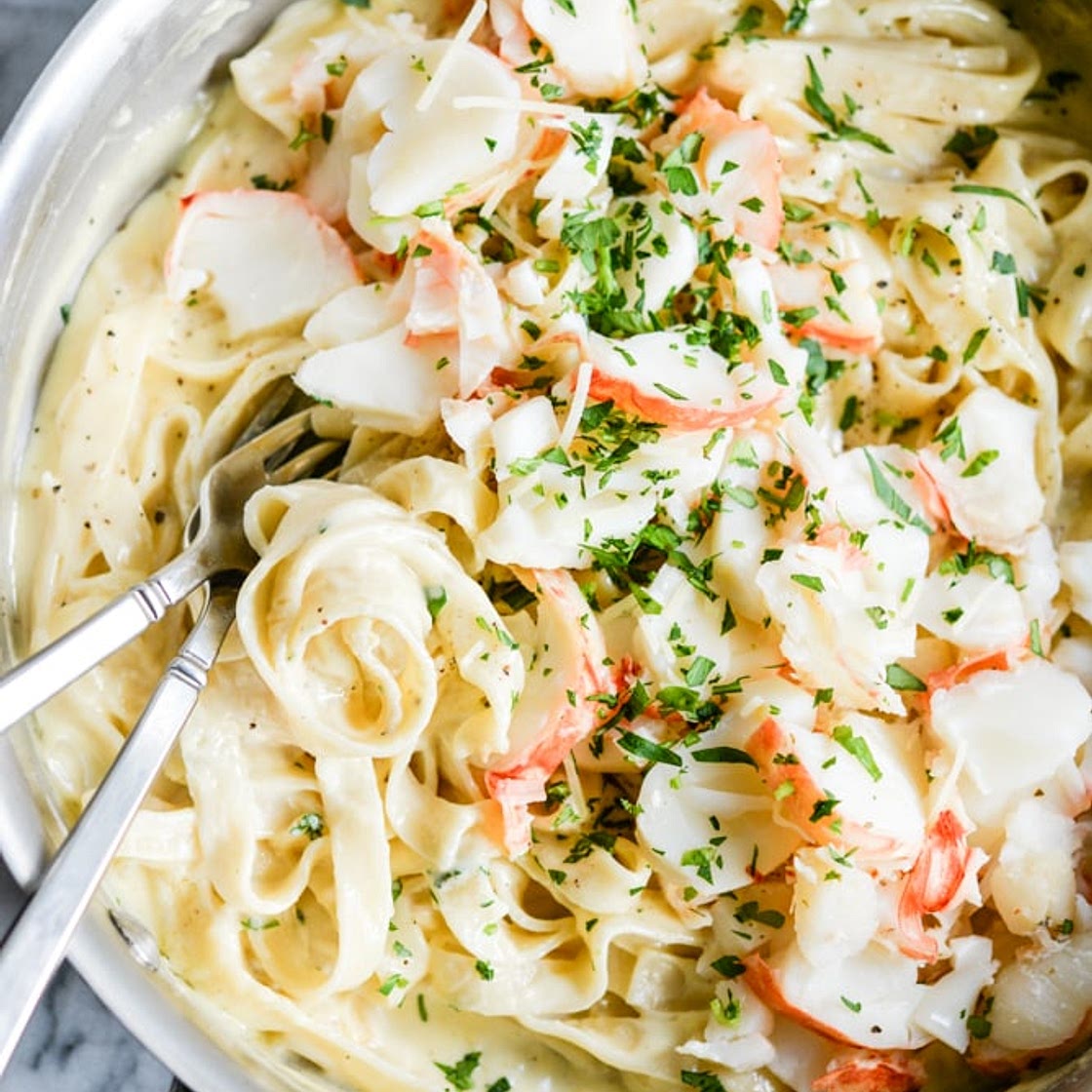 Lobster Fettuccine Alfredo Recipe