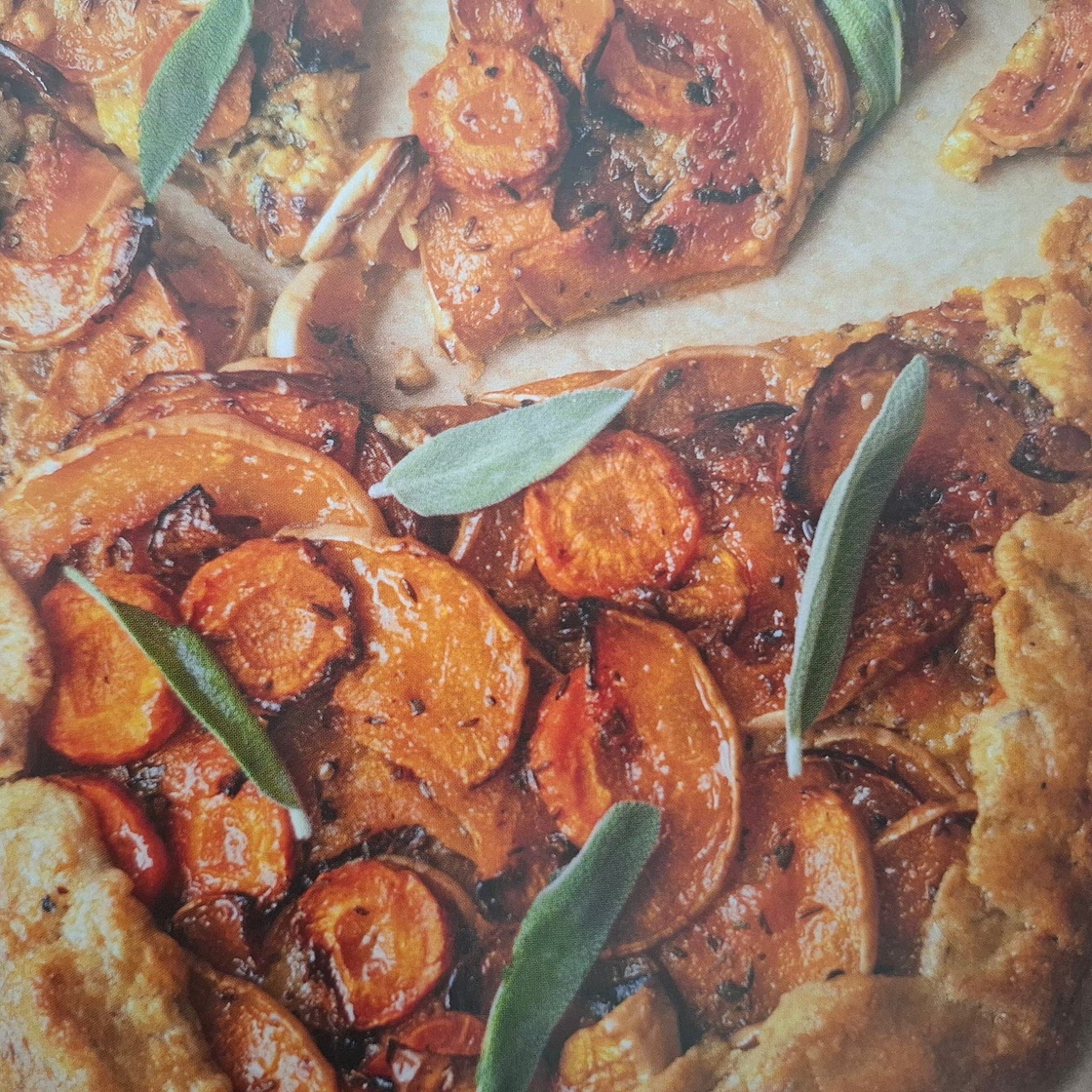 Butternut, Orange and Sage Galette