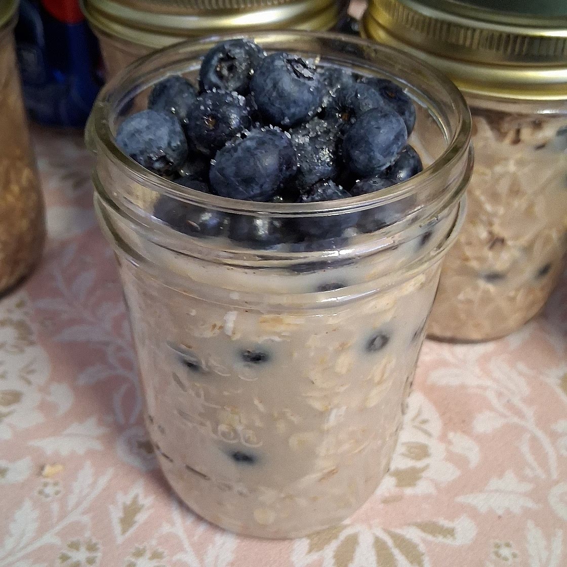 Blueberry Muffin Overnight Oats