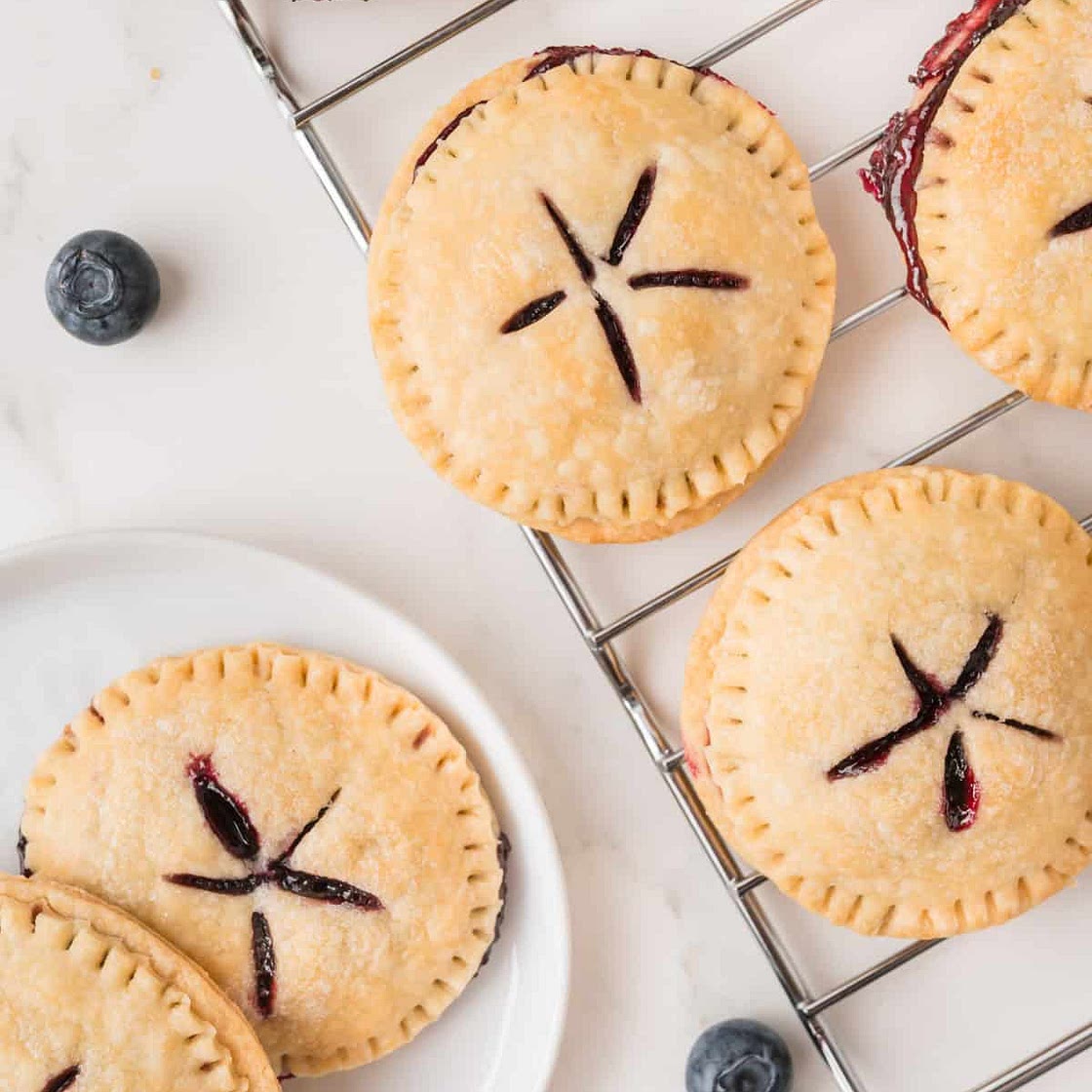 Blueberry Pie Cookies