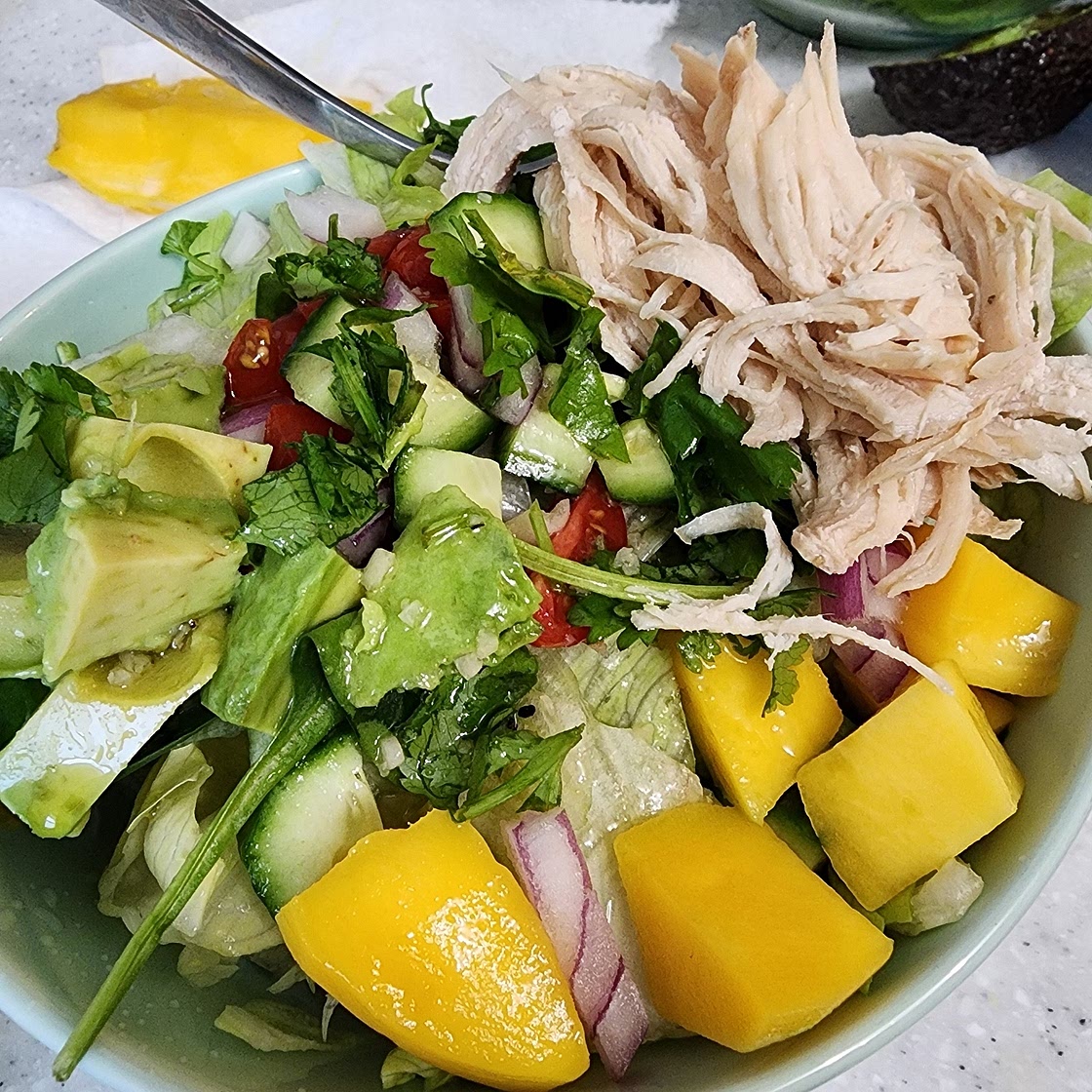 Chicken Mango Avocado Salad