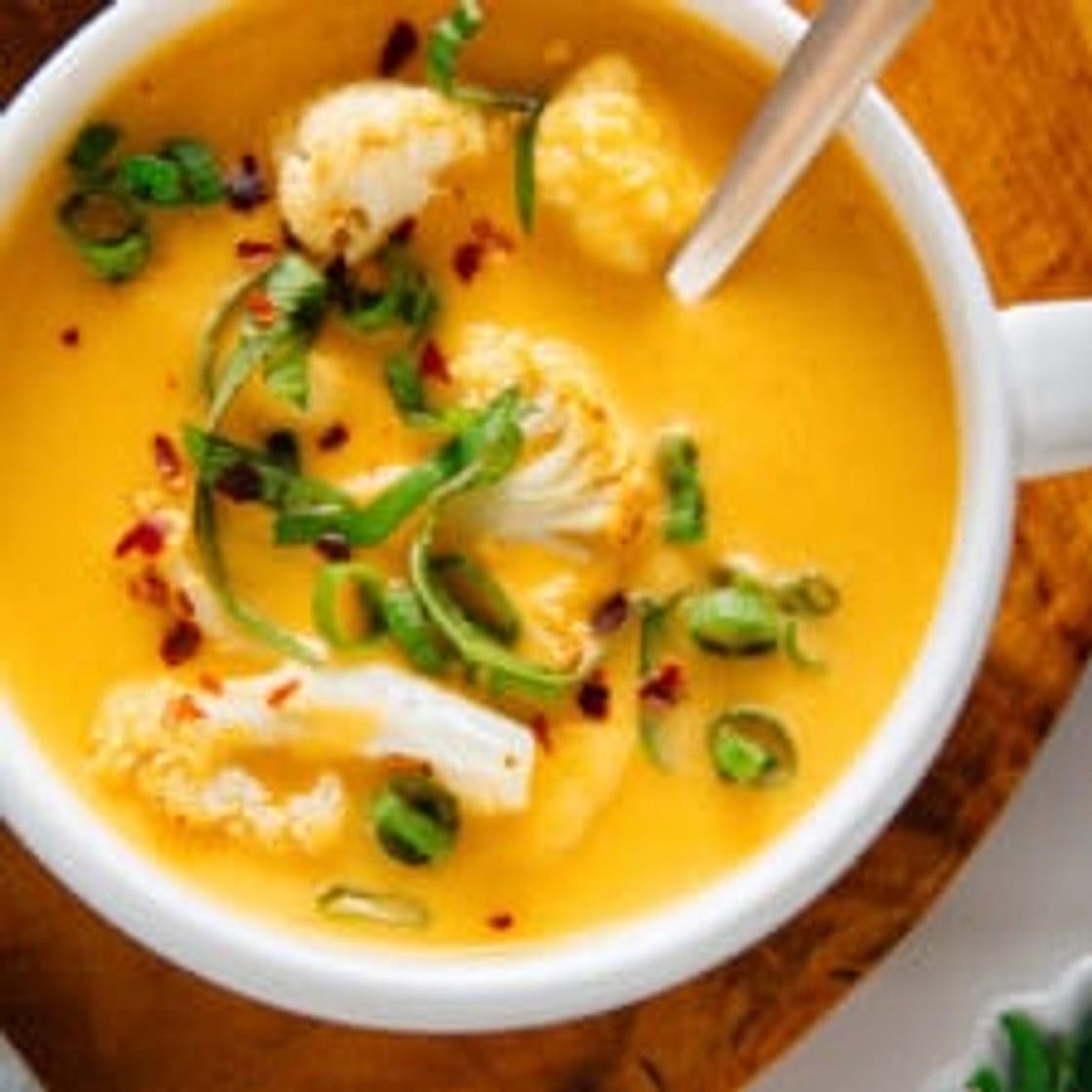 Curried Cauliflower Soup