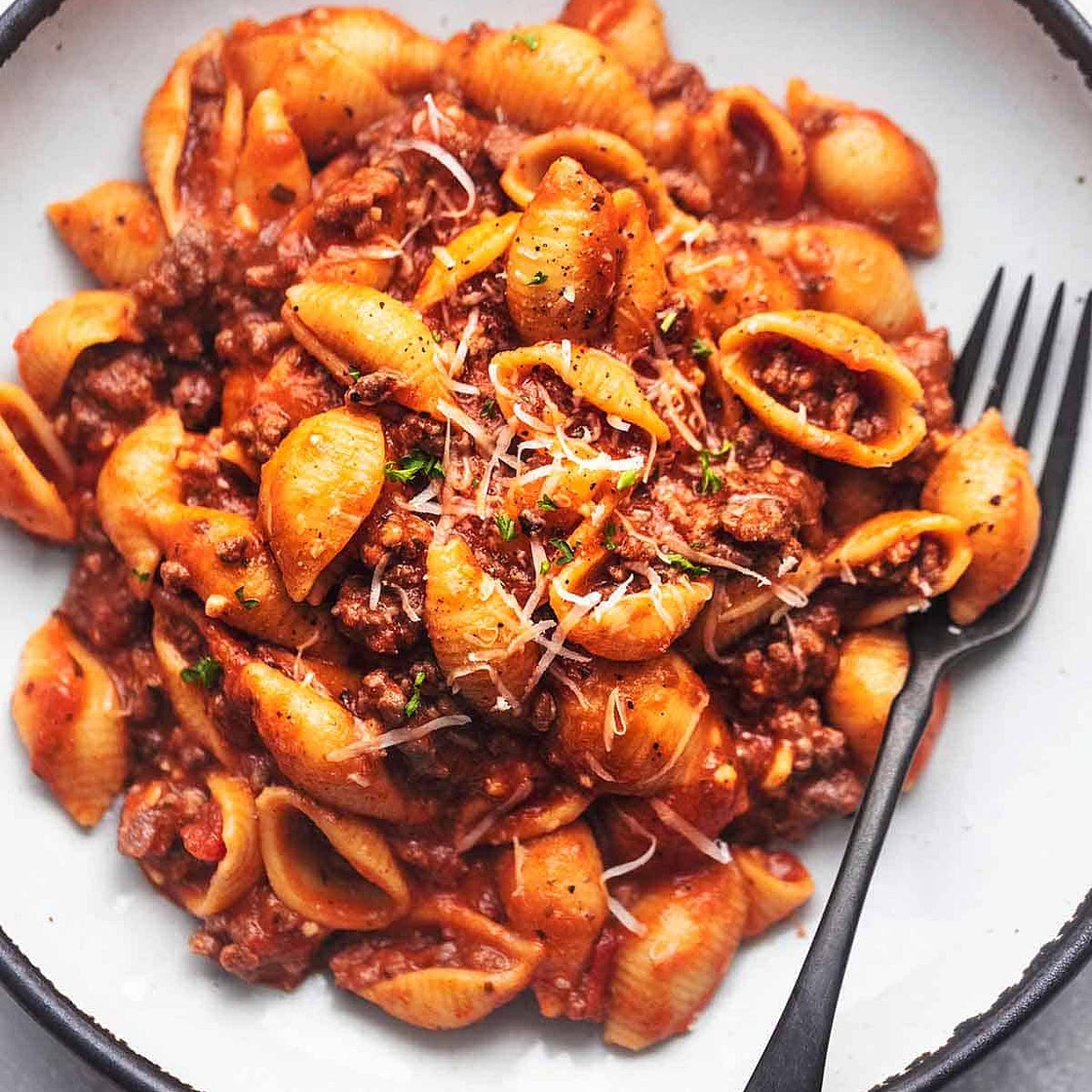 Instant Pot Ground Beef Pasta